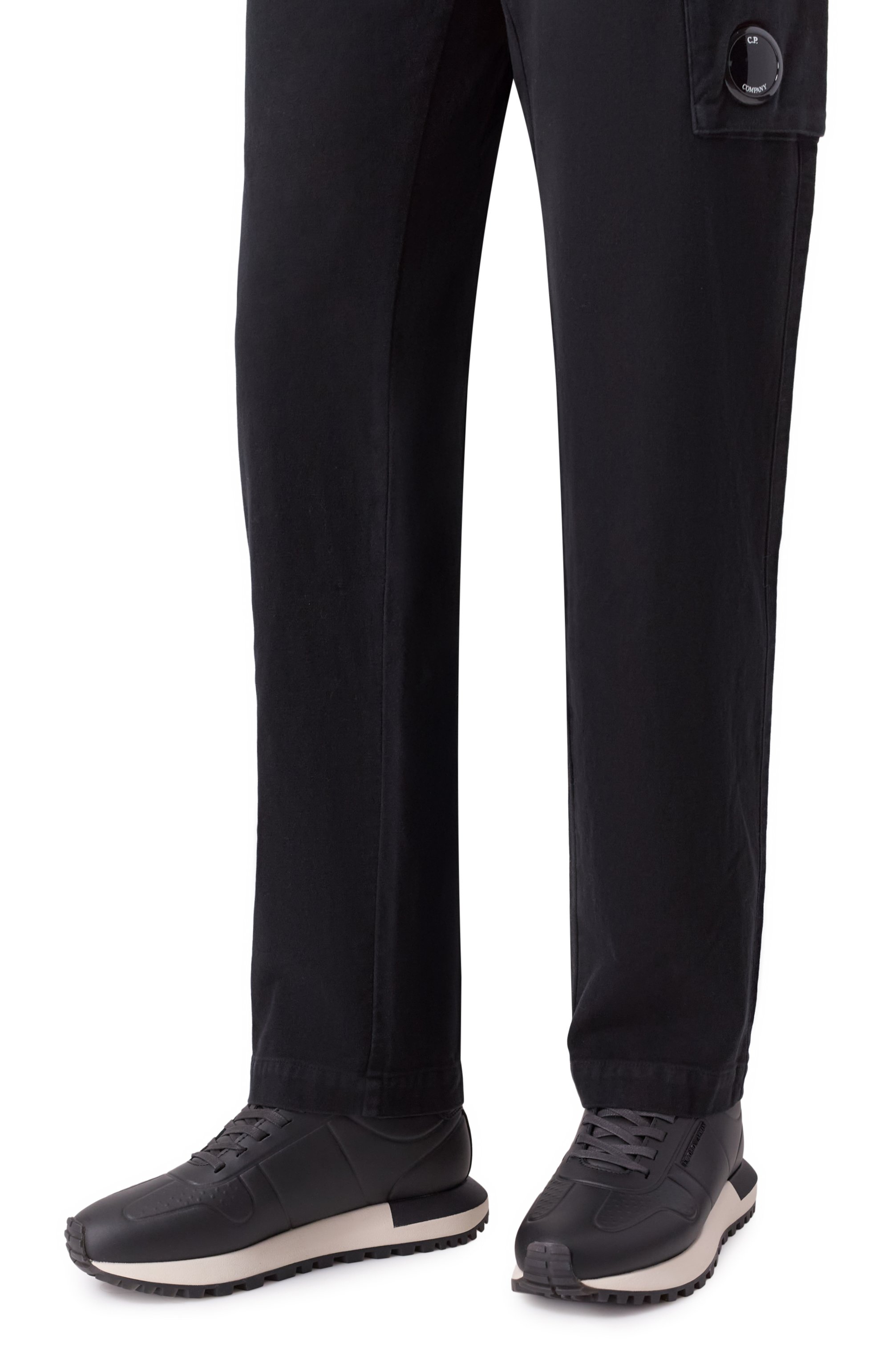 Кожаные кроссовки EMPORIO ARMANI, арт. EM003740/AF19726, фото 3