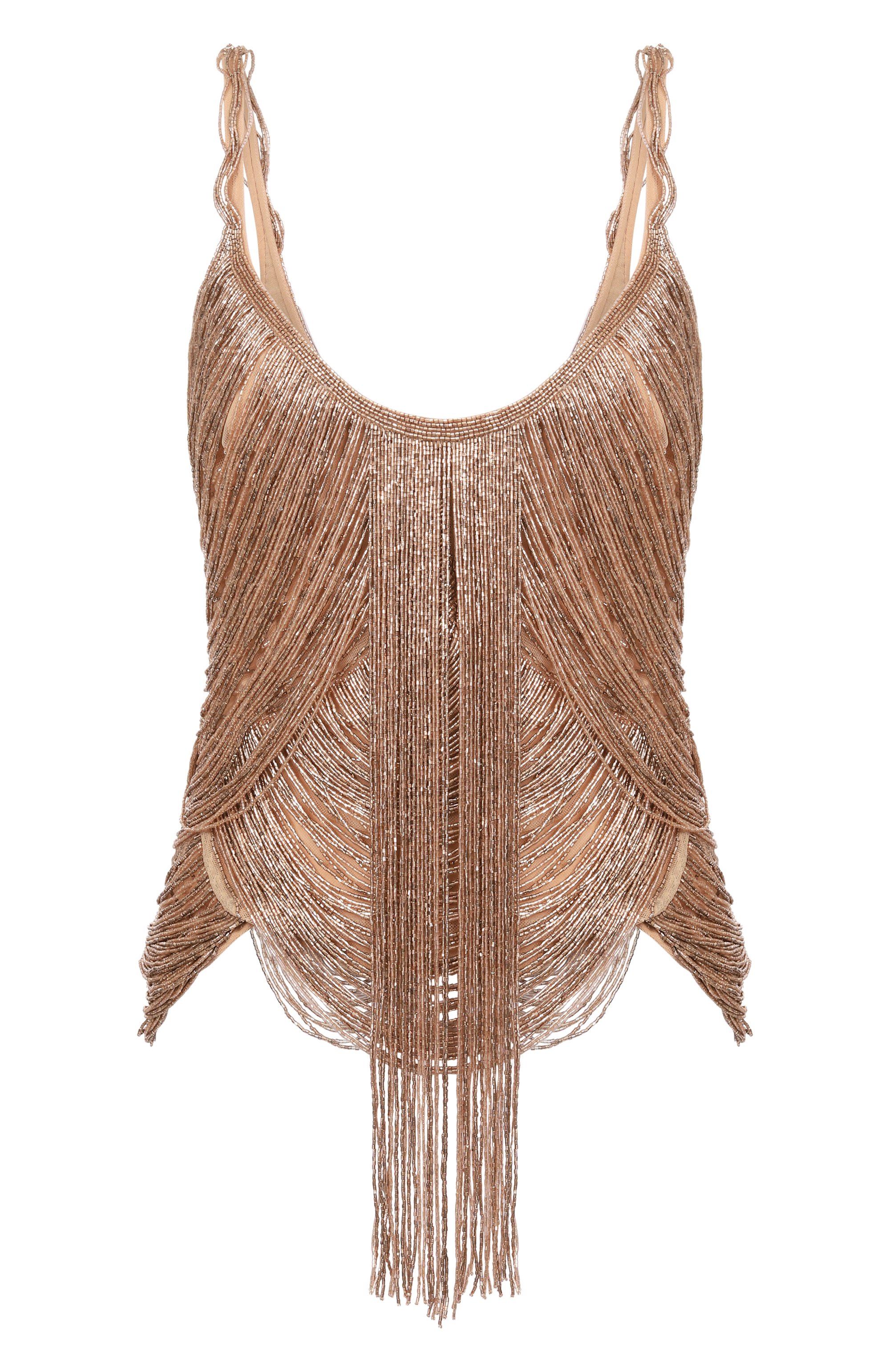 Топ с отделкой бисером ELIE SAAB, арт. T0362NS26/BE076, фото 1