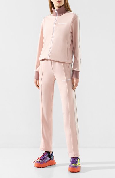 Брюки PALM ANGELS розового цвета по цене 36050 руб., арт. PWCA035S20FAB0023001, фото 2 Брюки PALM ANGELS, арт. PWCA035S20FAB0023001, фото 2