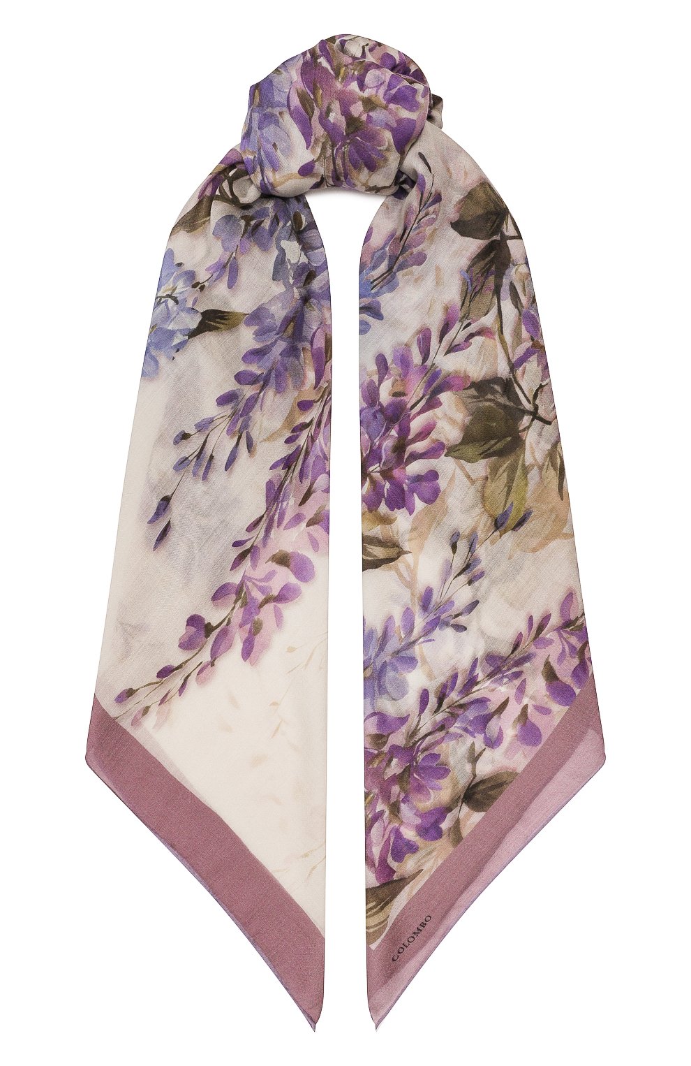 Платок из кашемира и шелка COLOMBO, арт. S7/140X140, фото 1