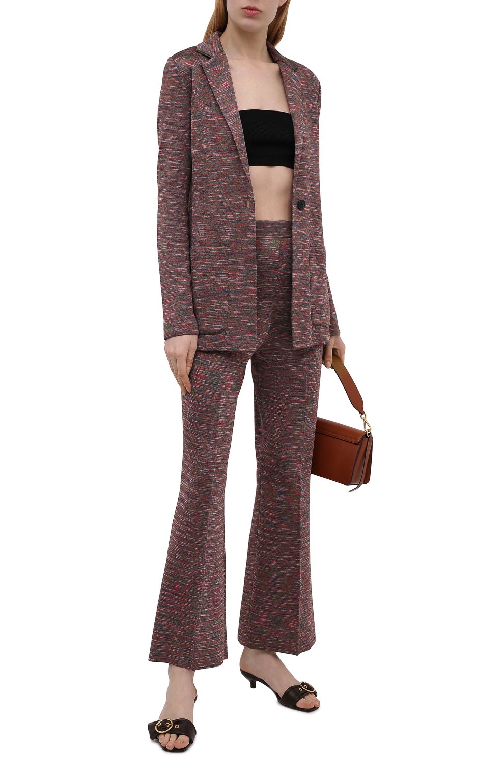 Брюки из вискозы и хлопка M MISSONI, арт. 2DI00271/2K008B, фото 2