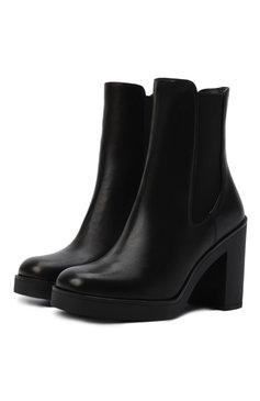 Кожаные ботильоны bethenny 100 STUART WEITZMAN, арт. SJ283, фото 1