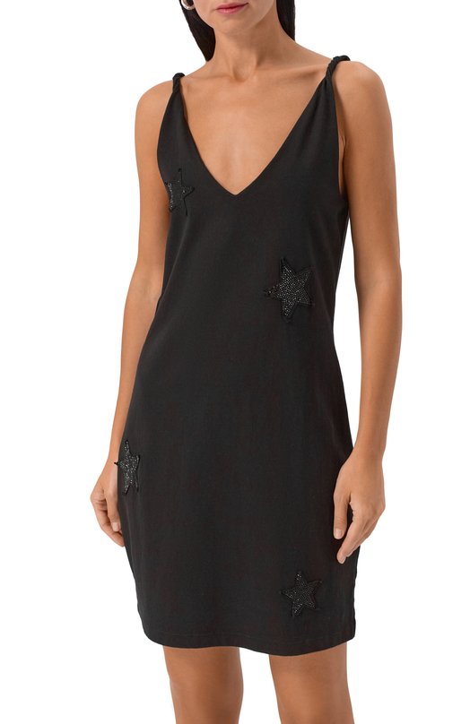 Хлопковое платье Zadig and Voltaire JWDR01099 Чёрный  JWDR01099 Фото 3