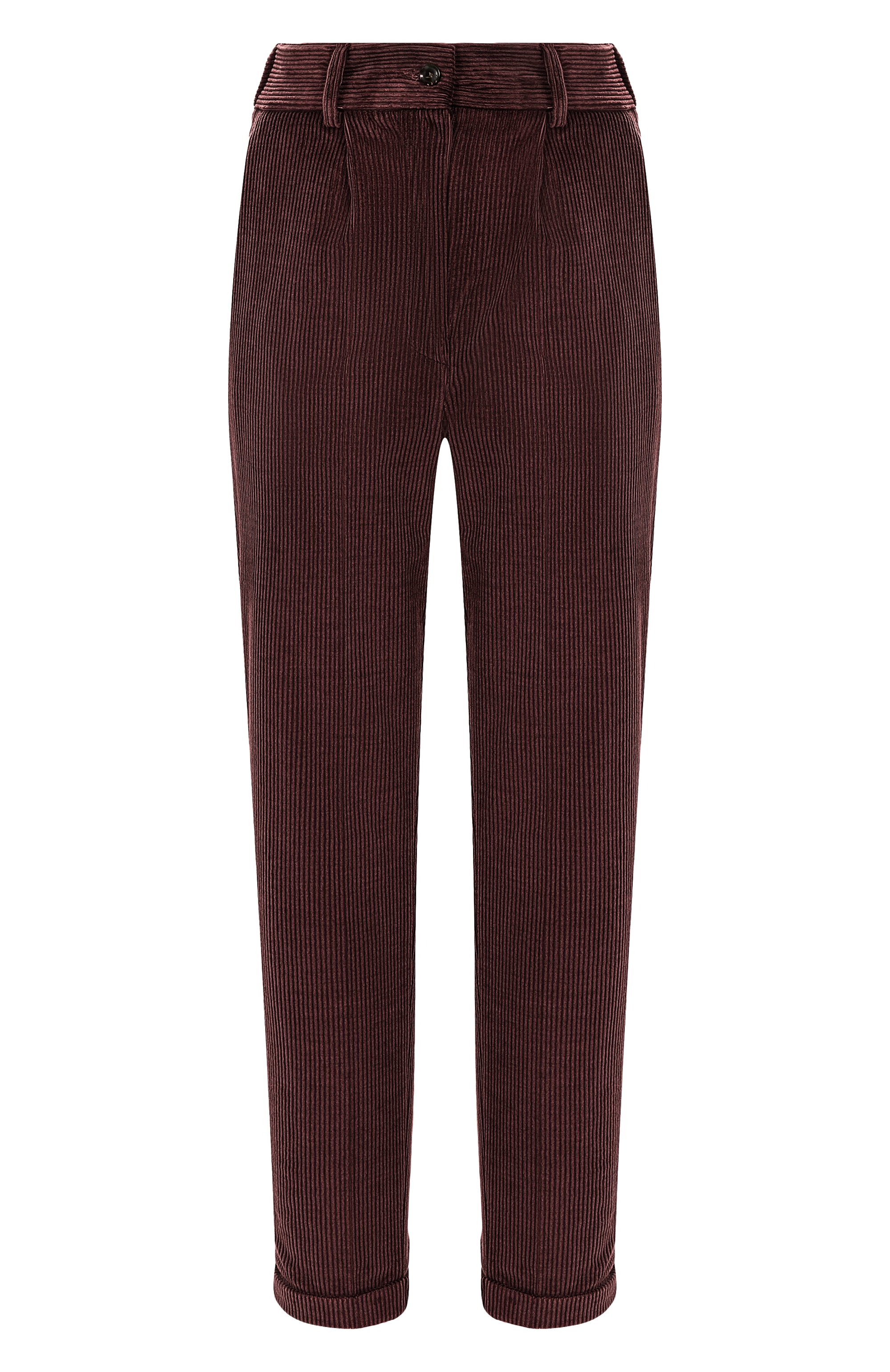 Вельветовые брюки KITON, арт. D50105S06325, фот�о 1