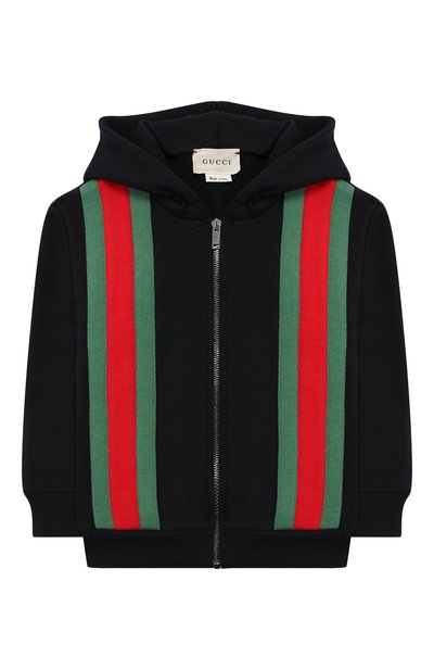 Хлопковая толстовка с капюшоном GUCCI, арт. 516307/X9T78, фото 1