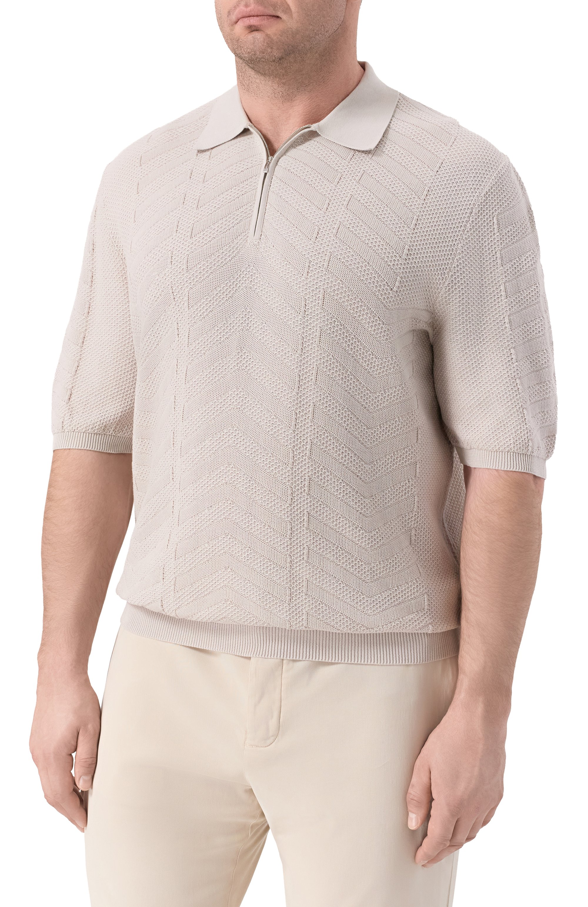 Хлопковое поло CORTIGIANI, арт. 4AS127, фото 3