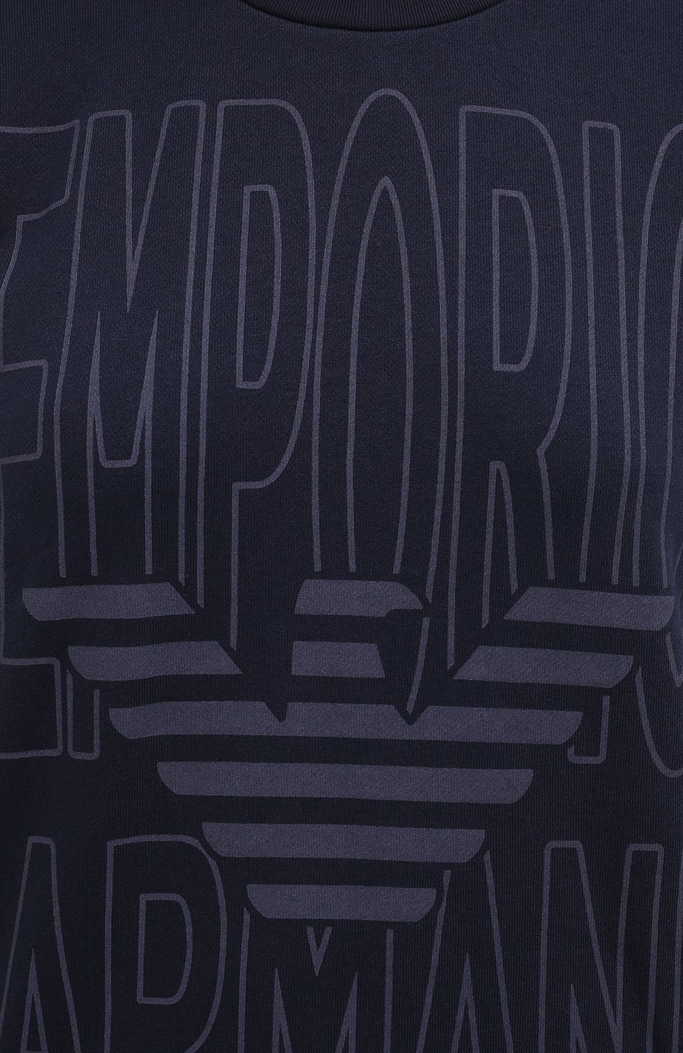 Хлопковый свитшот EMPORIO ARMANI, арт. 163964/0A265, фото 5