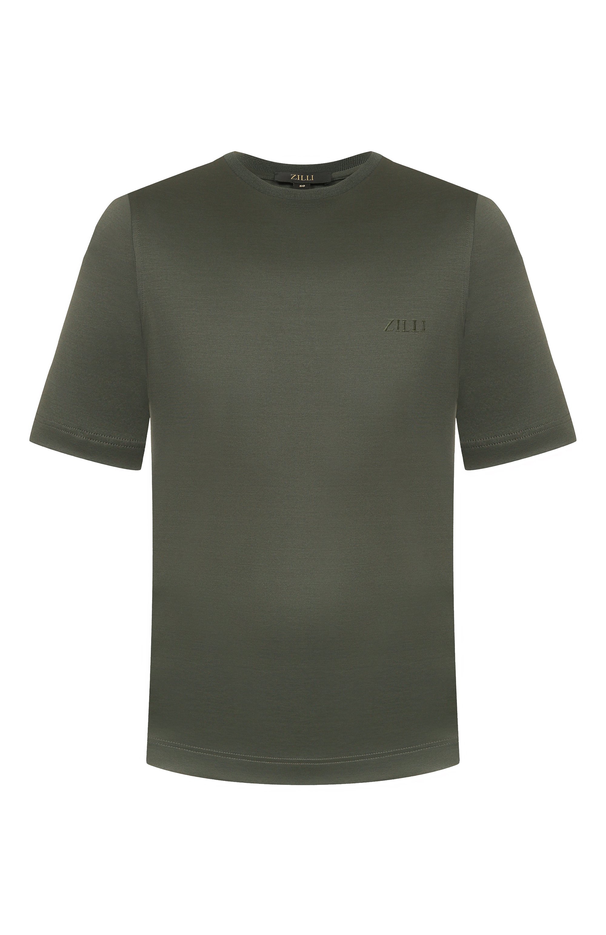 Хлопковая футболка ZILLI, арт. TSR02AM0100VZL000, фото 1