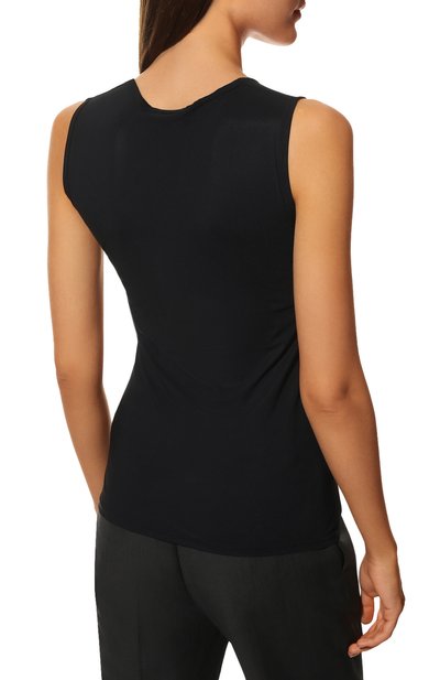 Топ JIL SANDER черного цвета по цене 26350 руб., арт. JSWQ705036-WQ477108, фото 4 Топ JIL SANDER, арт. JSWQ705036-WQ477108, фото 4