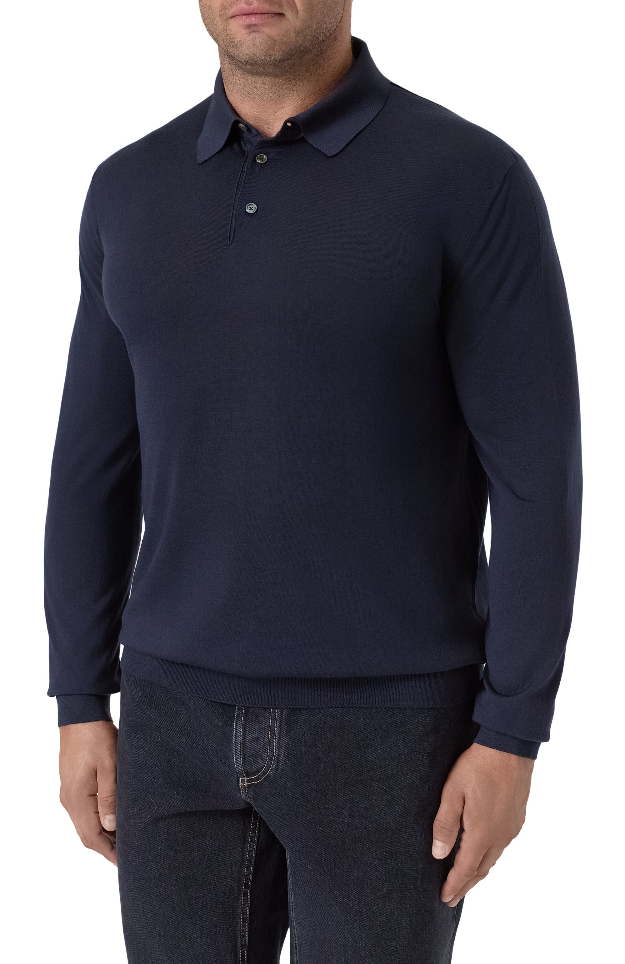 Шерстяное поло KITON, арт. UMK0864K326, фото 3