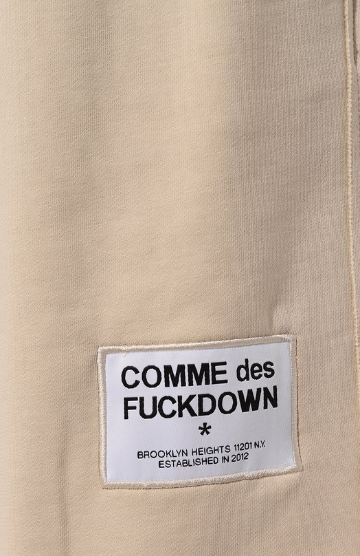 фото Хлопковые шорты comme des fuckdown