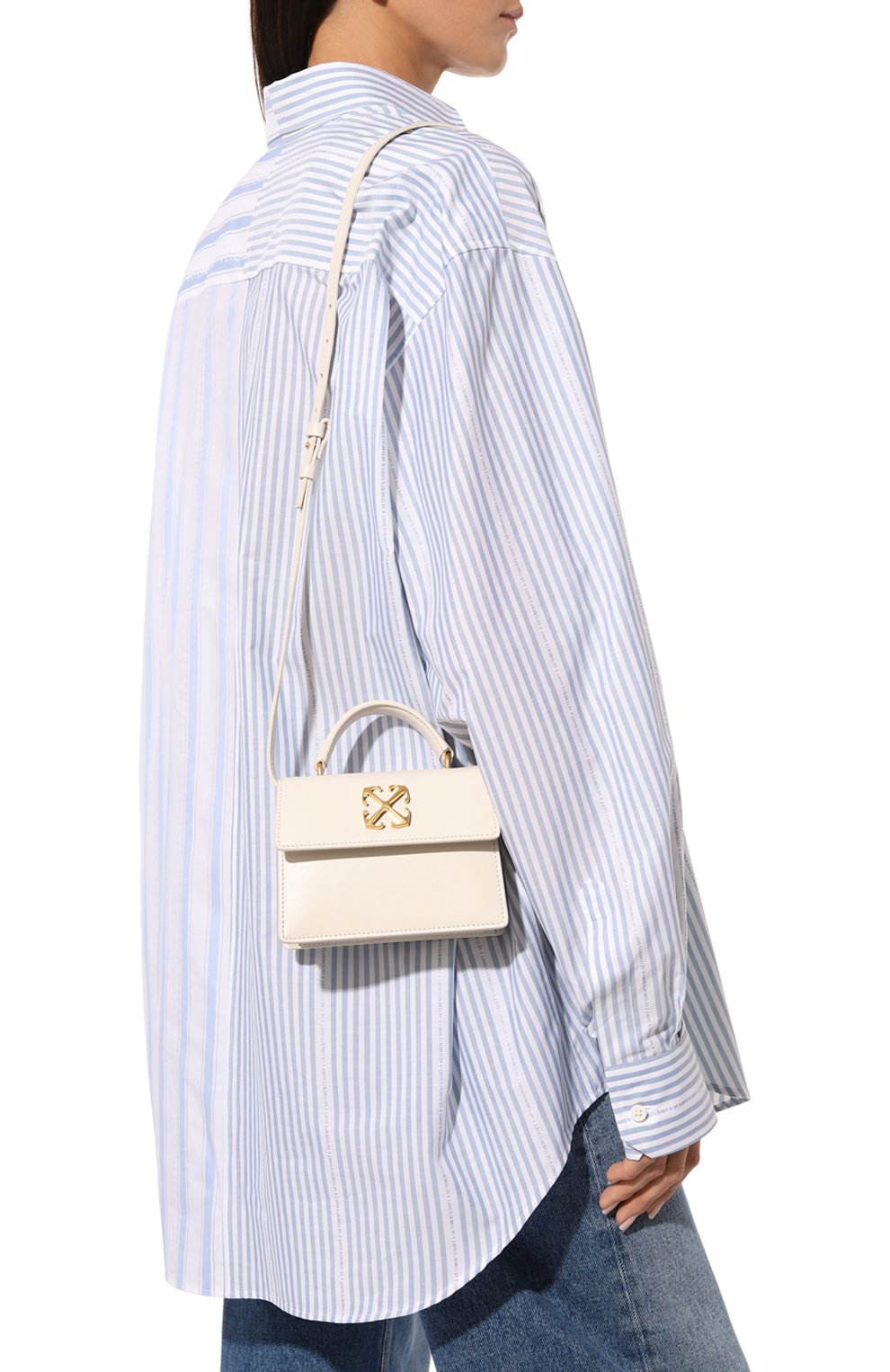 Сумка jitney baby OFF-WHITE, арт. 0WNP063C99LEA001, фото 2