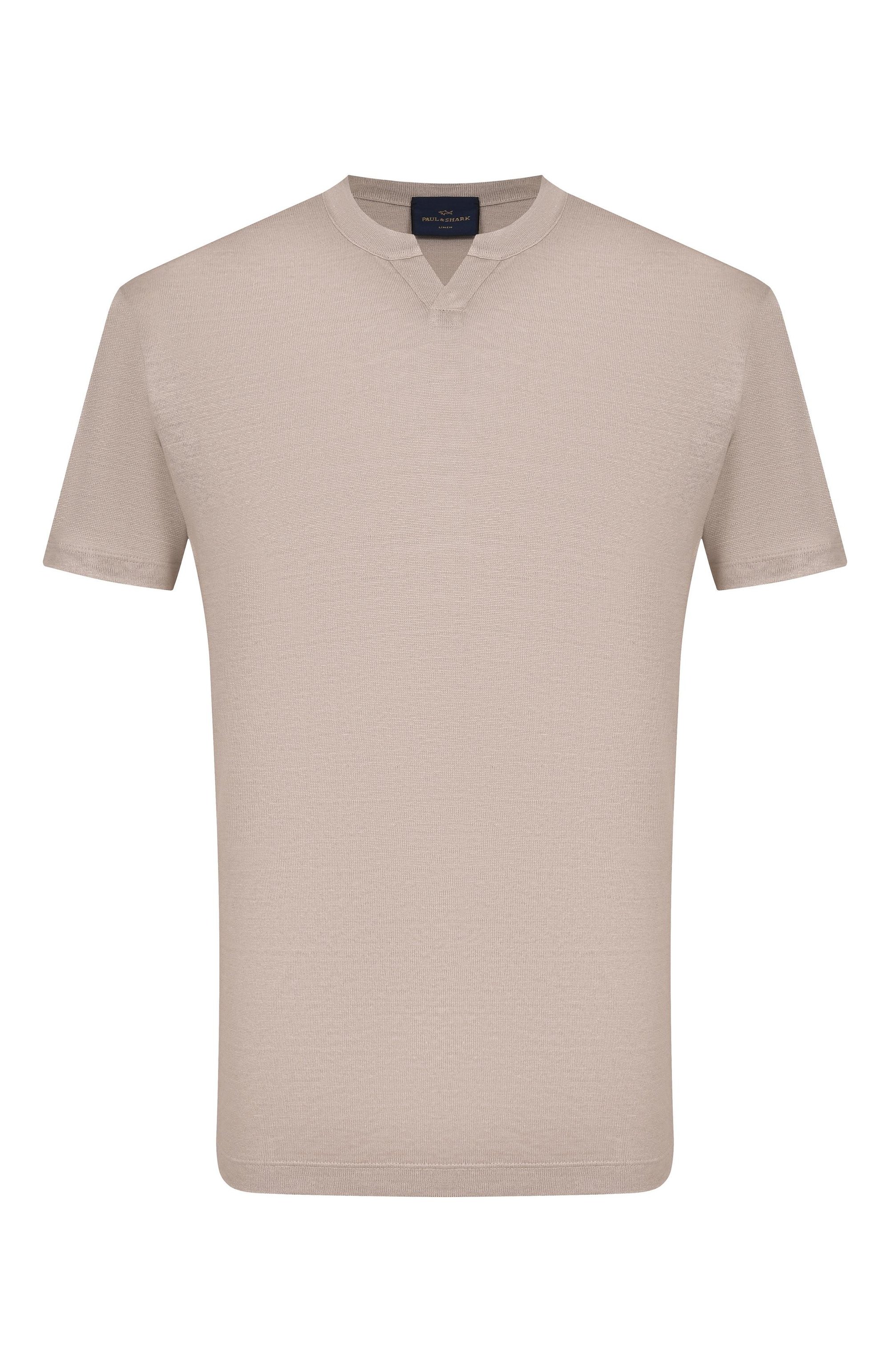 Льняная футболка PAUL&SHARK, арт. 26411050_001, фото 1