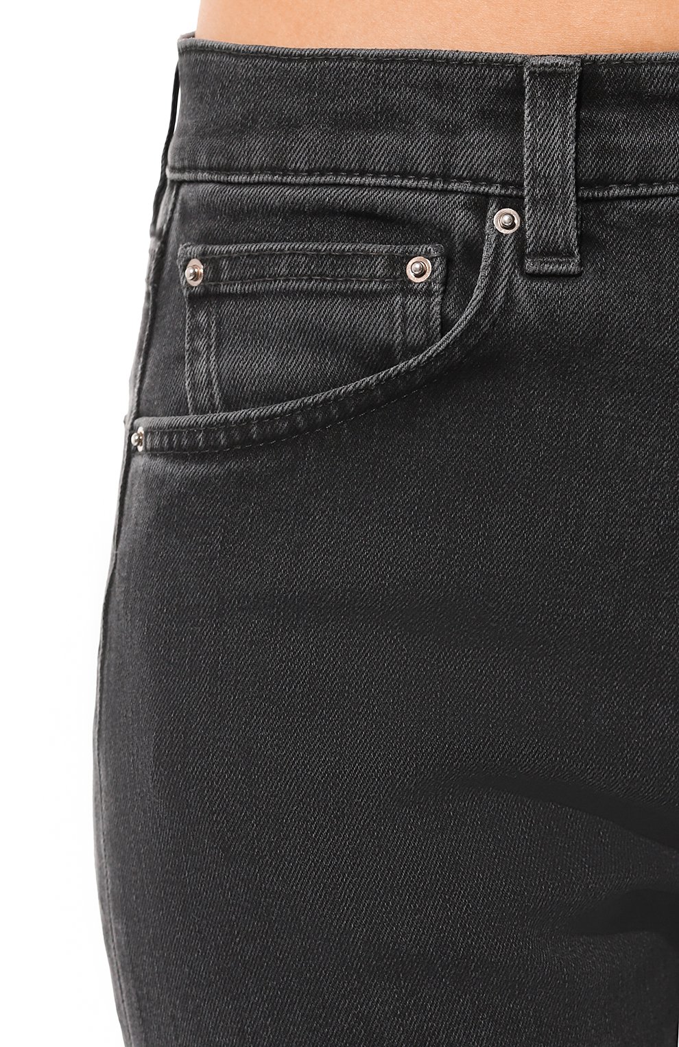 Джинсы TOTEME темно-серого цвета по цене 38650 руб., арт. 222-232-743, фото 5 Джинсы TOTEME, арт. 222-232-743, фото 5