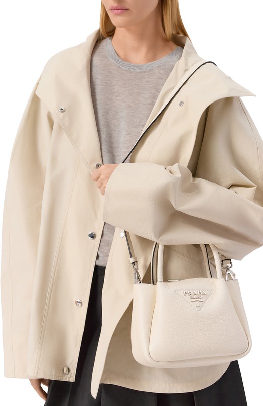 Сумка Flou mini Prada 1BA362/2DKV Белый  1BA362/2DKV Фото 2