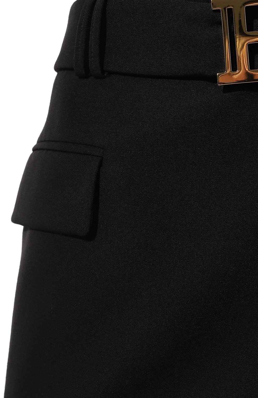 Шерстяная юбка BALMAIN, арт. XF1LA005WB05, фото 5