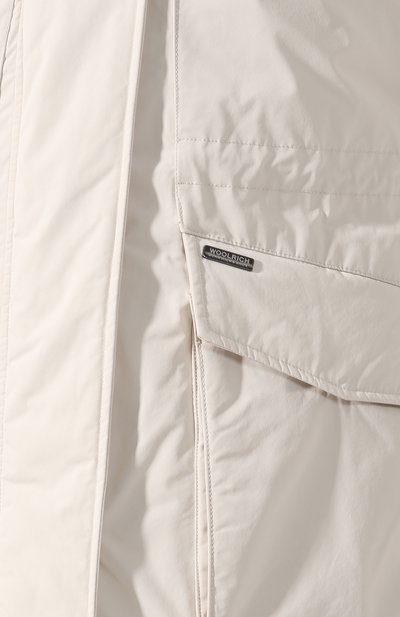 Утепленная парка с меховой отделкой капюшона WOOLRICH, арт. WWCPS2729/CF40, фото 5