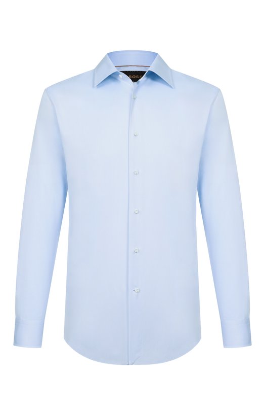 Хлопковая сорочка BOSS Camel 50560369 Голубой 50560369