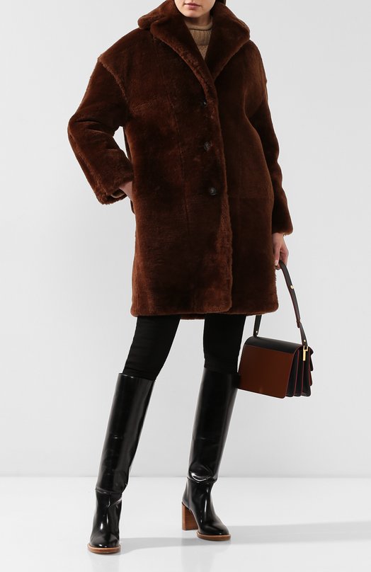 Дубленка Mansur Gavriel Коричневый, фото 2
