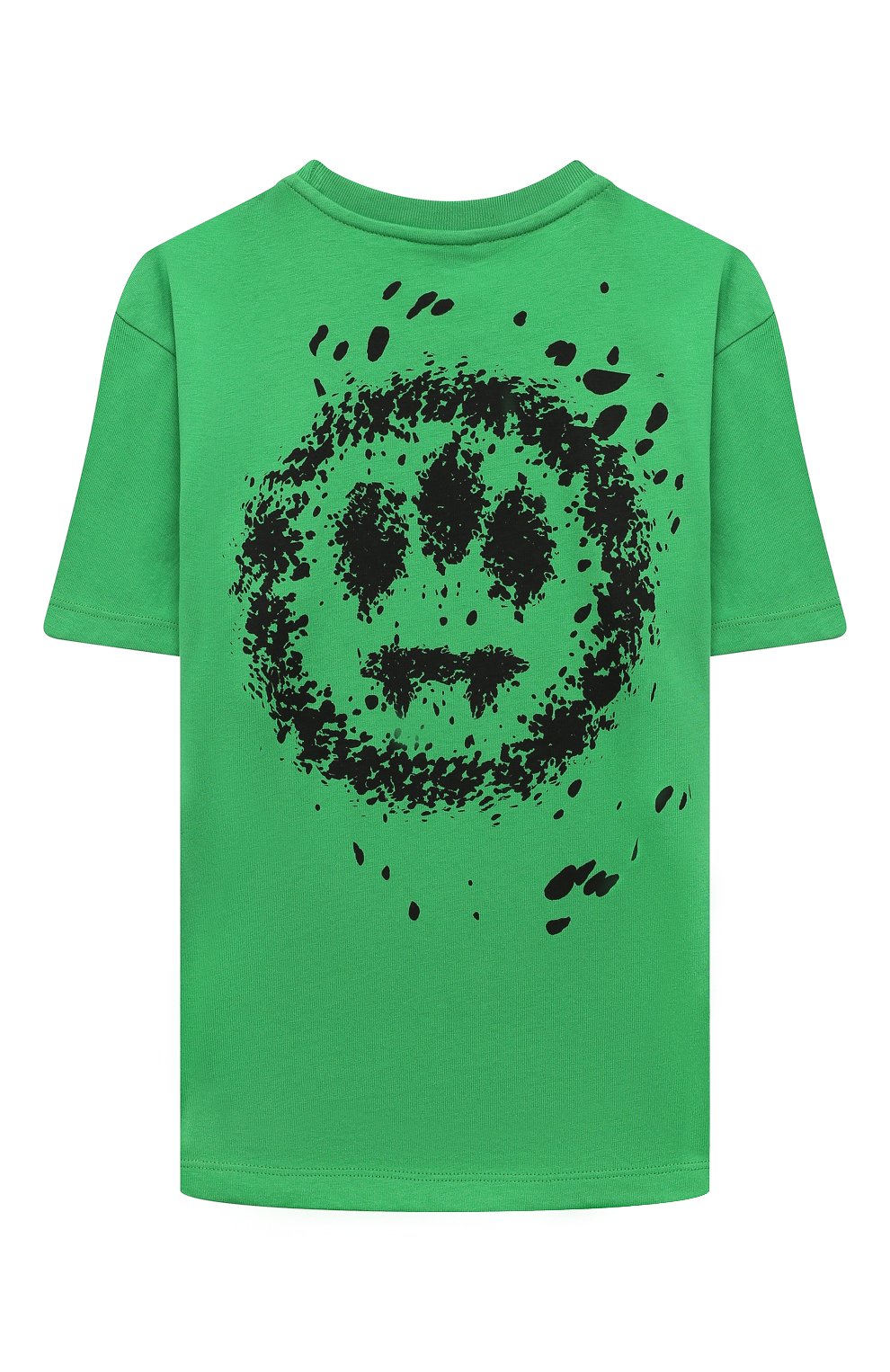 Хлопковая футболка BARROW зеленого цвета по цене 11100 руб., арт. F3BKJUTH041, фото 2 Хлопковая футболка BARROW, арт. F3BKJUTH041, фото 2