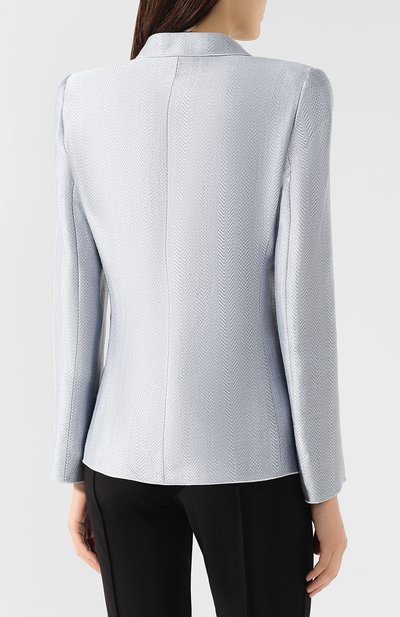 Жакет из смеси вискозы и льна GIORGIO ARMANI, арт. 9SHGG067/T00L7, фото 4