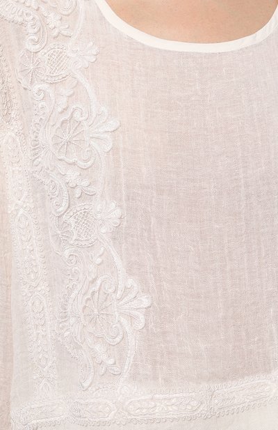 Льняная блузка MAURIZIO, арт. MZS4W08150577, фото 5