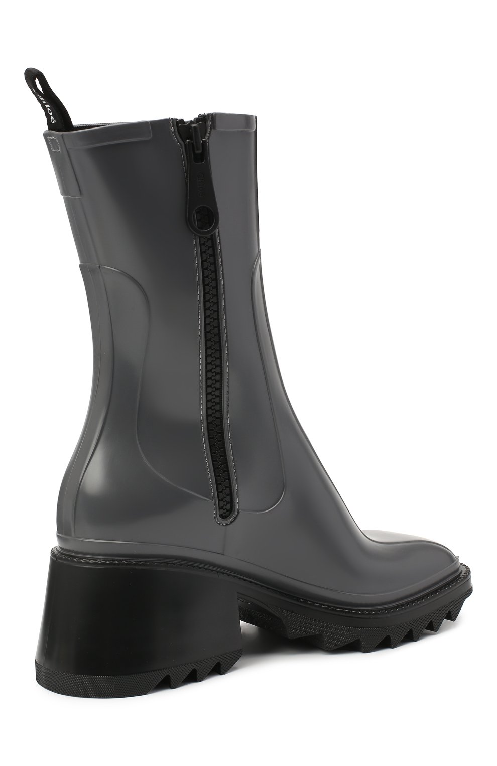 Резиновые ботильоны betty CHLOÉ, арт. CHC19W239G8, фото 4