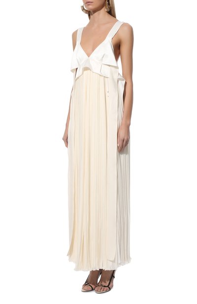 Атласное платье CHLOÉ, арт. CHC21WR013003, фото 3