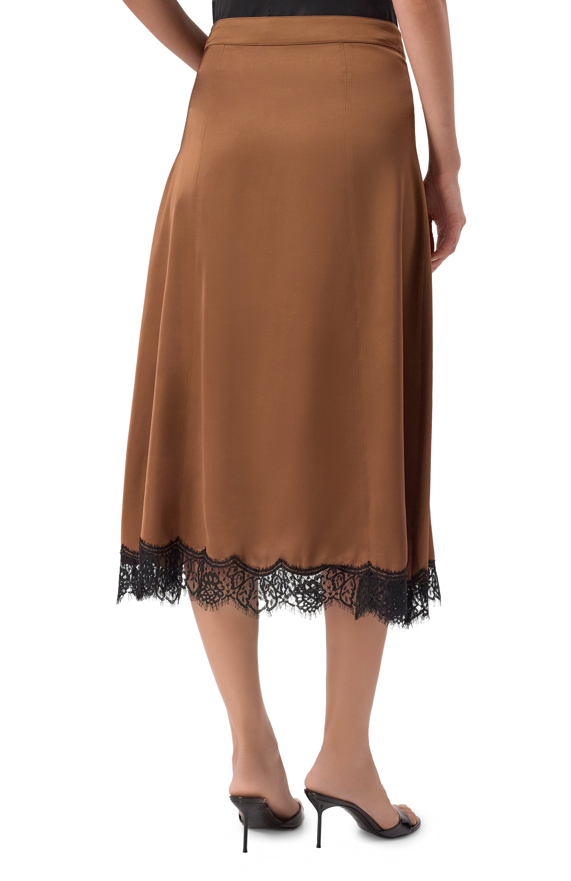 Юбка из вискозы OFFICINE GENERALE, арт. S26WSKT153, фото 4