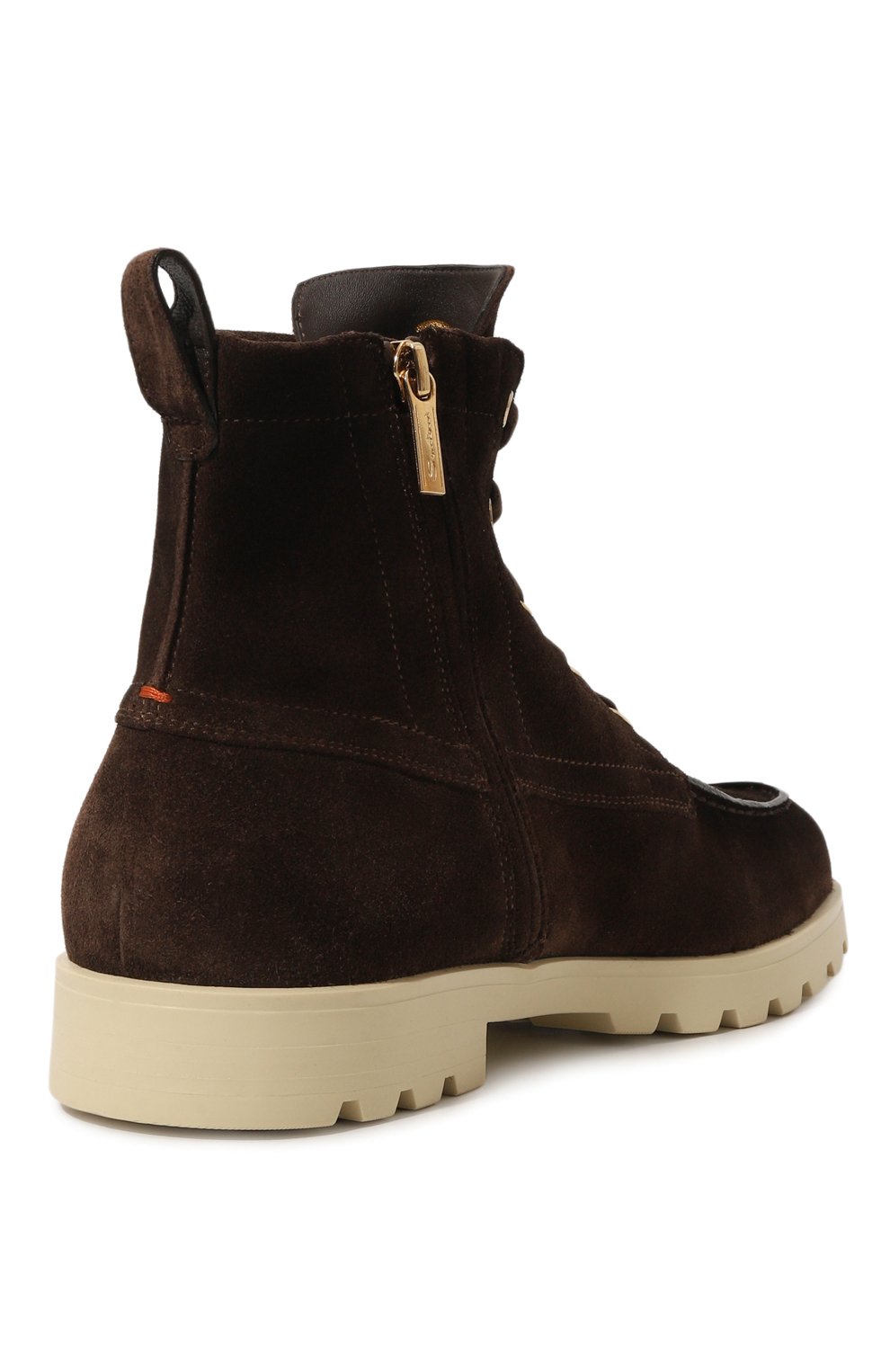 Замшевые ботинки SANTONI, арт. WTDG71045TIRSYVR, фото 5