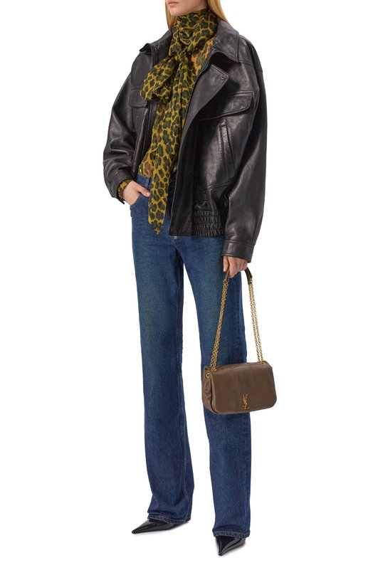 Сумка Jamie 4.3 mini Saint Laurent 766754/AAB32 Коричневый  766754/AAB32 Фото 7