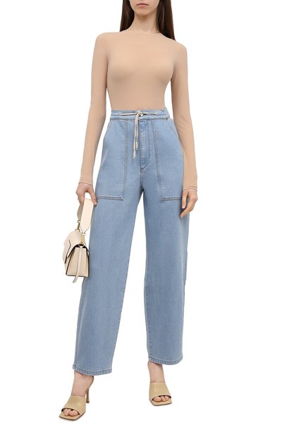 Джинсы NANUSHKA голубого цвета по цене 45600 руб., арт. CHACE_LIGHT BLUE_DENIM, фото 2 Джинсы NANUSHKA, арт. CHACE_LIGHT BLUE_DENIM, фото 2