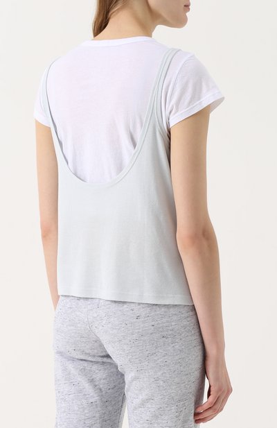 Футболка прямого кроя с круглым вырезом MONROW, арт. HT0389, фото 4