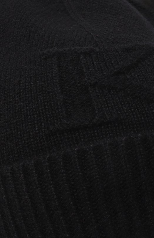Кашемировая шапка Kiton UCPL003K0210H06 Чёрный  UCPL003K0210H06 Фото 3
