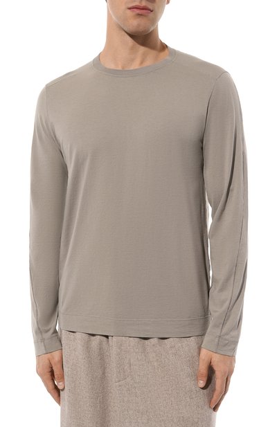 Хлопковый лонгслив TRANSIT, арт. CFUTRV1360, фото 3