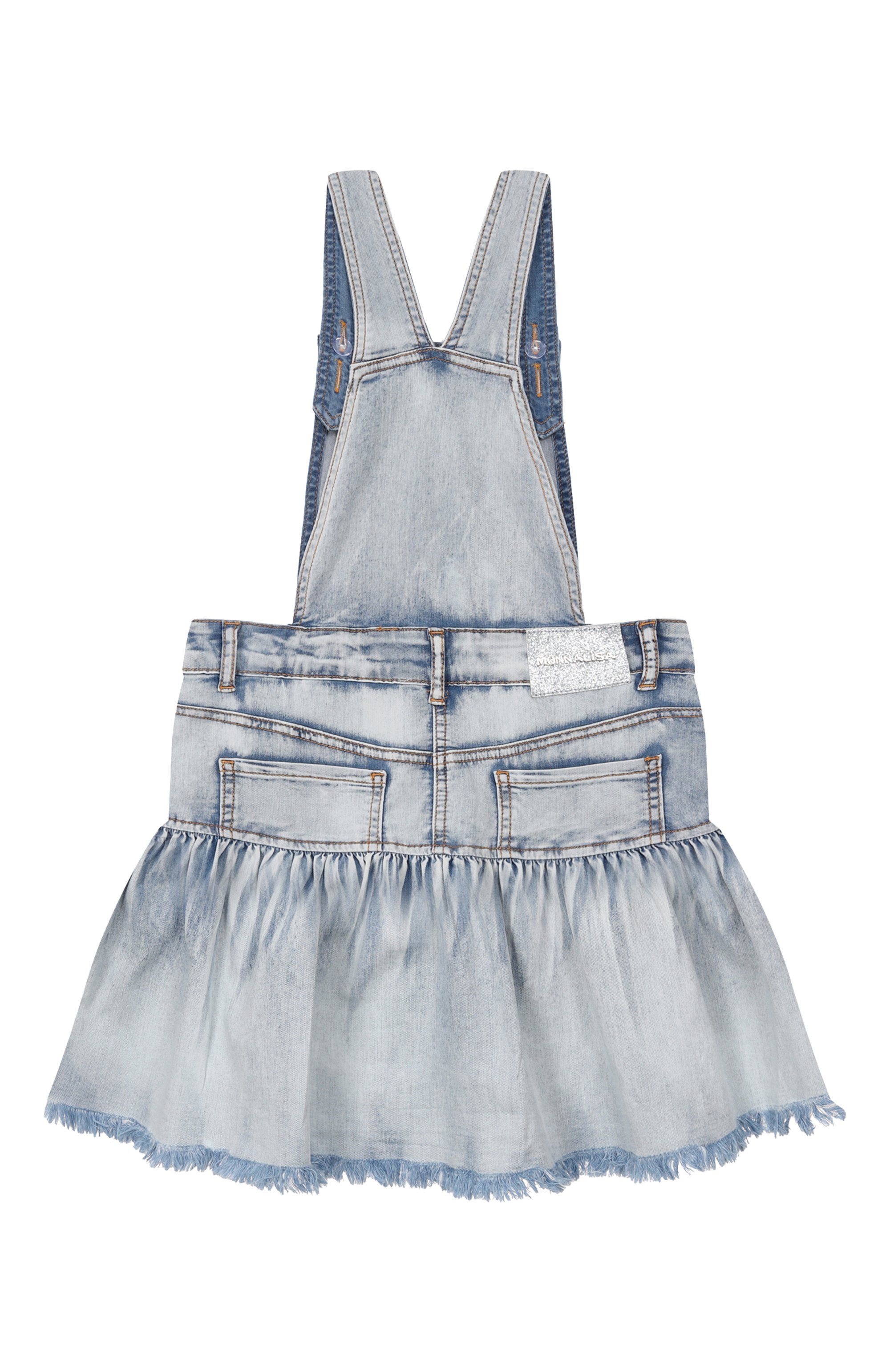 Джинсовый сарафан MONNALISA, арт. 19G703, фото 2