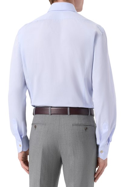 Хлопковая сорочка KITON, арт. UCCH0948302, фото 4