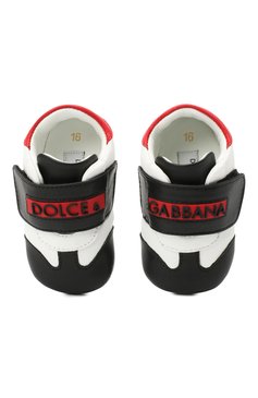 Кожаные пинетки DOLCE & GABBANA, арт. DK0115/A7083, фото 4