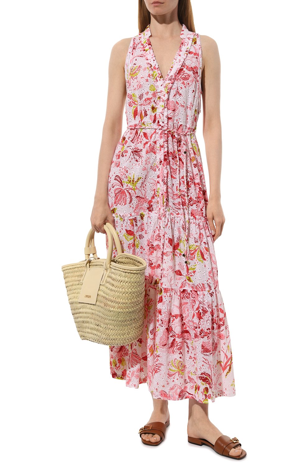 Хлопковое платье POUPETTE ST BARTH, арт. WNAH24LZNMP, фото 2