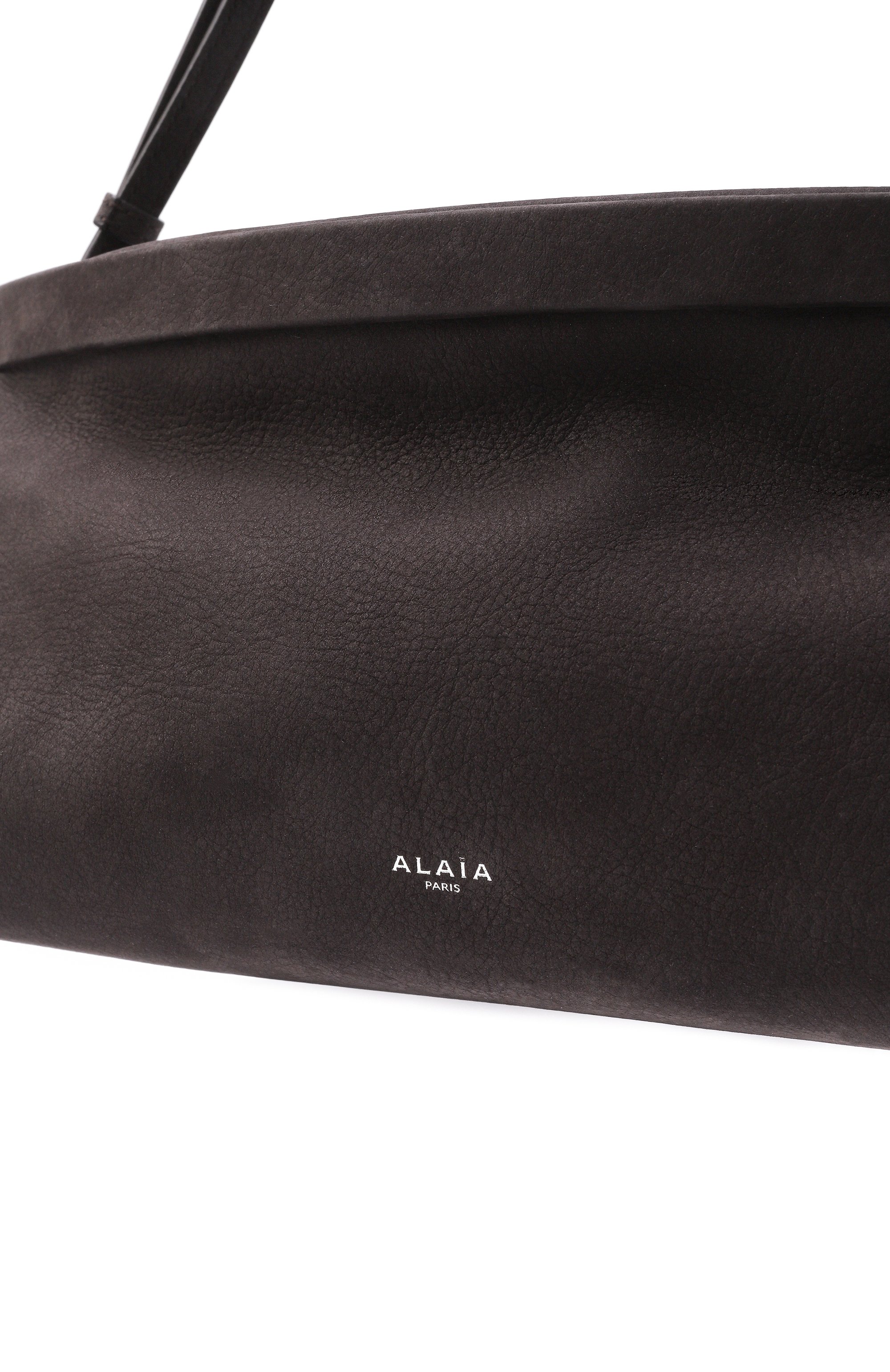 Сумка le click east-west medium ALAIA темно-серого цвета по цене 288000 руб., арт. AA1S01430CA214, фото 3 Сумка le click east-west medium ALAIA, арт. AA1S01430CA214, фото 3