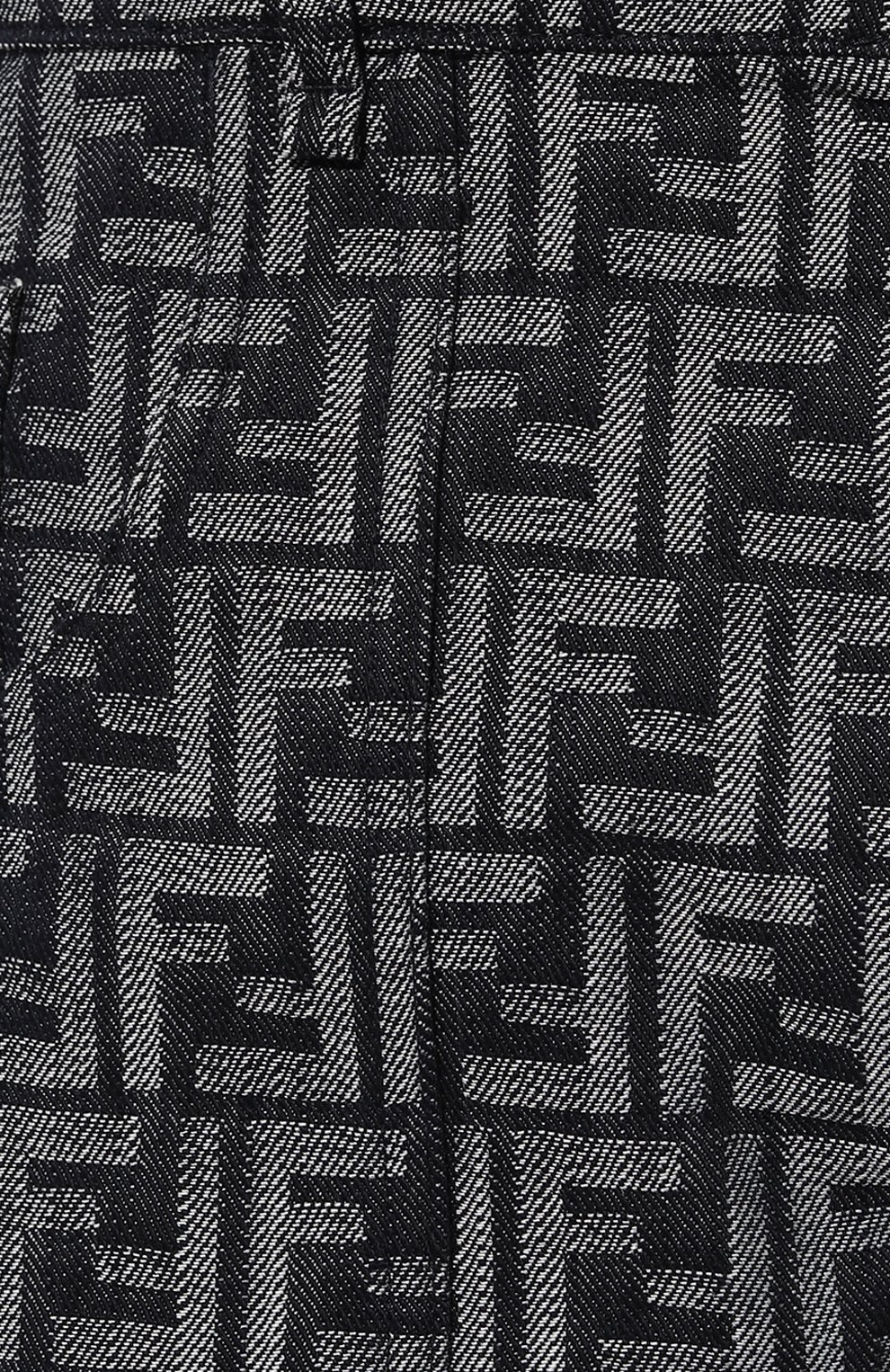 Хлопковые шорты FENDI темно-синего цвета по цене 107500 руб., арт. FLP307/AMZ3/F0ZNZ, фото 5 Хлопковые шорты FENDI, арт. FLP307/AMZ3/F0ZNZ, фото 5