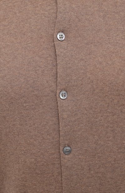 Шерстяная рубашка CANALI бежевого цвета по цене 28800 руб., арт. C0761/MK00077, фото 5 Шерстяная рубашка CANALI, арт. C0761/MK00077, фото 5