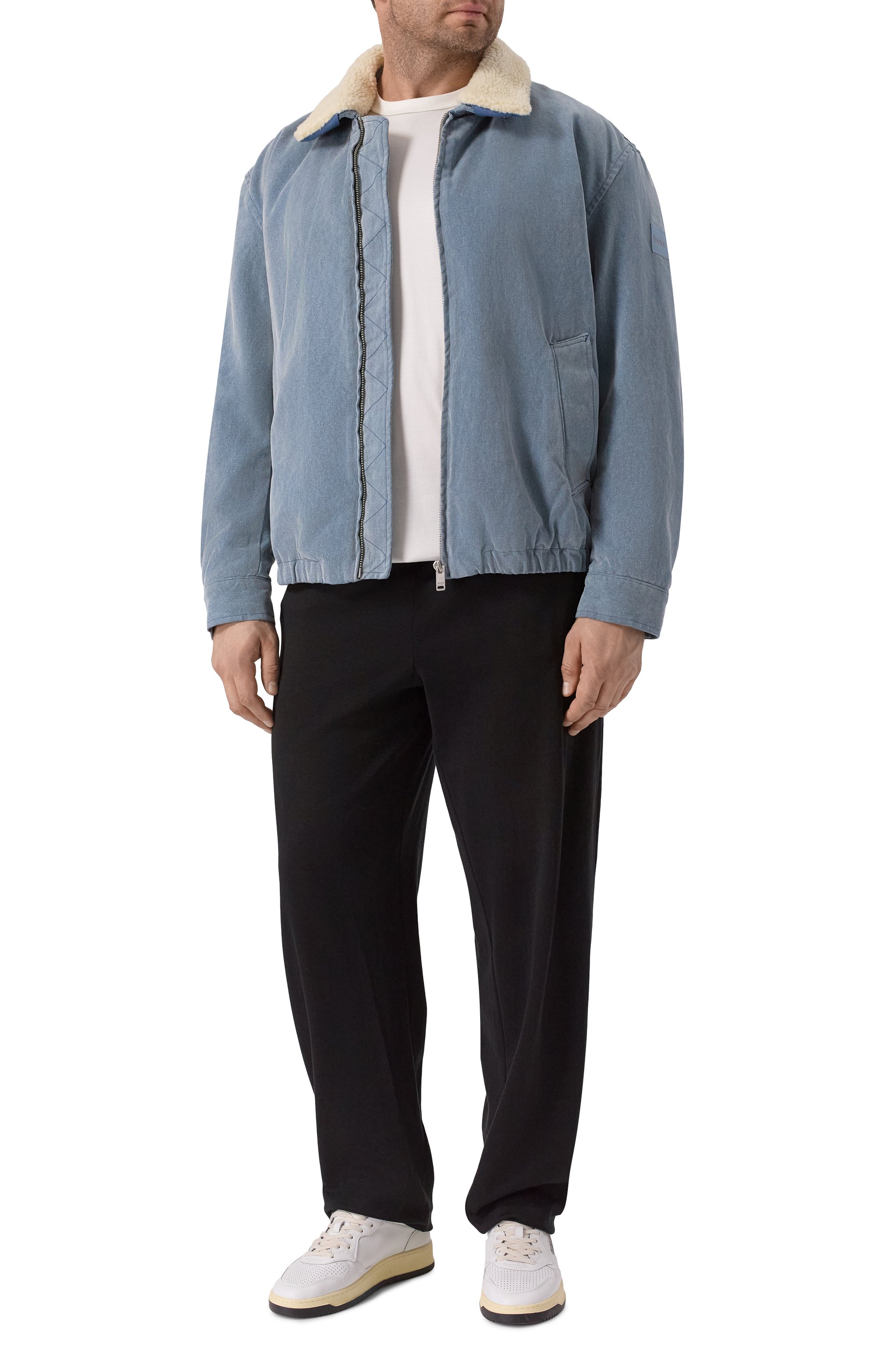 Джинсовый бомбер BOSS ORANGE, арт. 50548852, фото 2