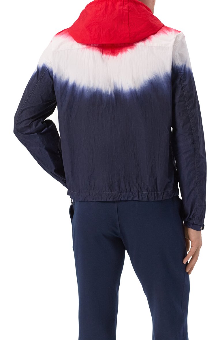 Мужская кур�тка saut MONCLER темно-синего цвета, арт. 1A703/53705 | Фото 4 (Рукава: Длинные; Материал подклада: Синтетический материал; Длина (верхняя одежда): Короткие; Материал внешний: Синтетический материал; Стили: Кэжуэл; Кросс-КТ: Легкие)