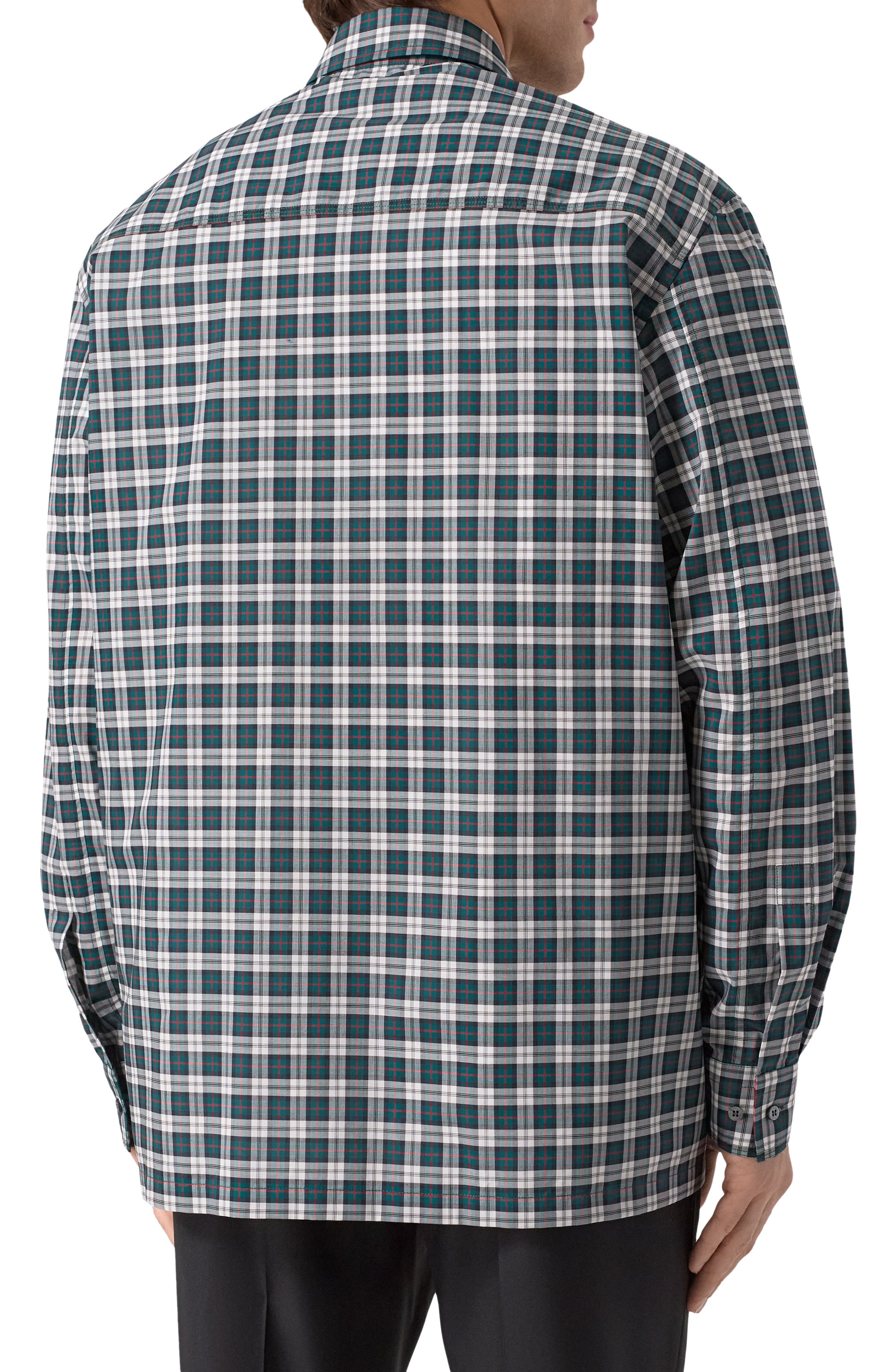 Хлопковая рубашка ZILLI, арт. SP0X01M010012133Q, фото 4