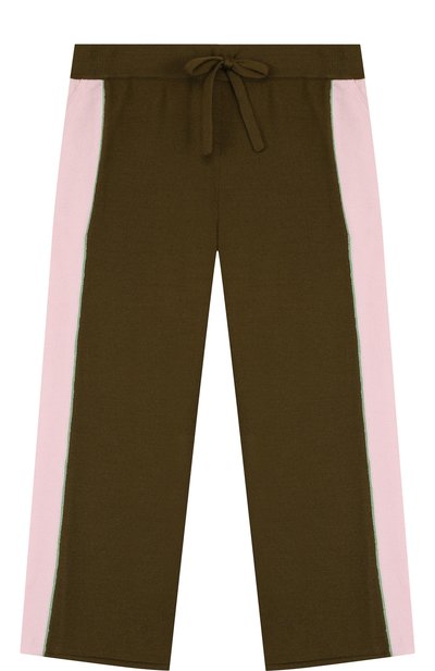 Шерстяные брюки с лампасами и поясом на кулиске LORO PIANA, арт. FAI2267, фото 1