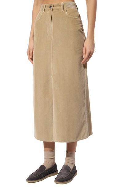 Вельветовая юбка WEEKEND MAX MARA, арт. GHI0TT0, фото 3