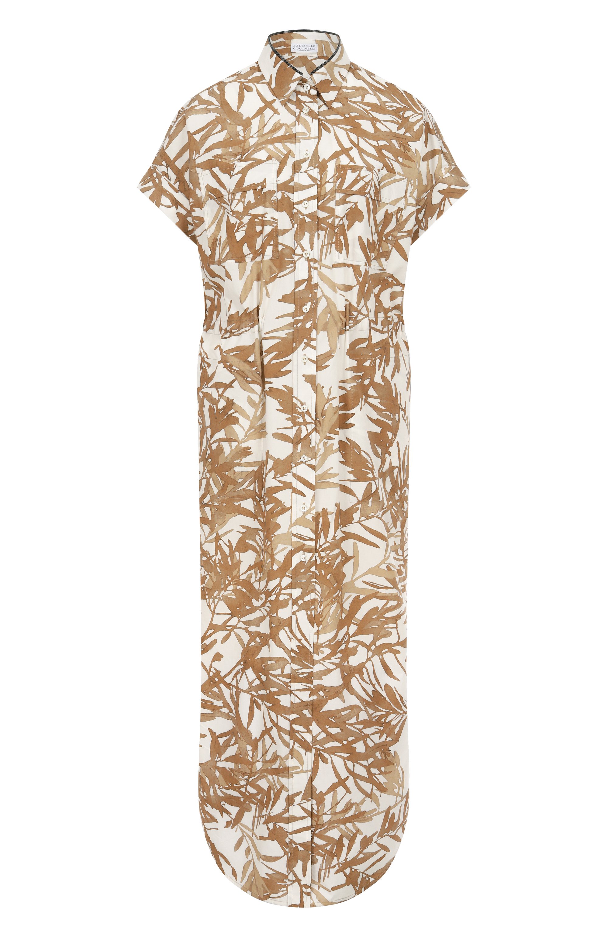 Хлопковое платье BRUNELLO CUCINELLI, ар�т. ML900ANL44, фото 1
