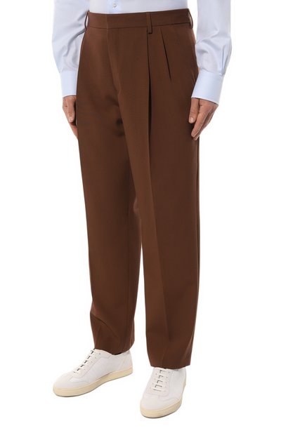 Шерстяные брюки DRIES VAN NOTEN, арт. 232-020923-7062, фото 3