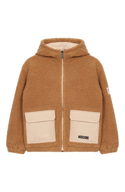 Мужская куртка из экомеха MOSCHINO, арт. HUA008/LIA00/4-8